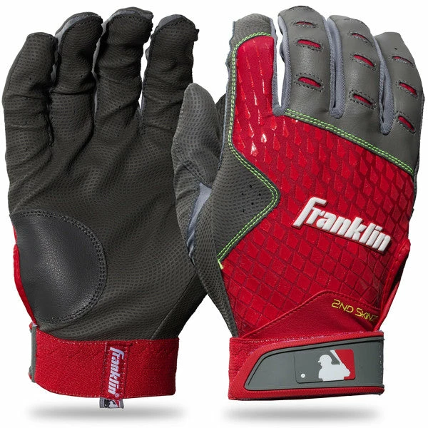 Franklin Sports Youth 2nd-Skinz Batting Gloves - Image 6