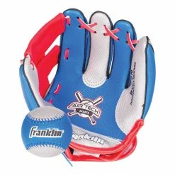 Franklin Sports Air Tech 9" Baseball Glove Thrower With Ball