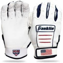 Franklin Sports Youth Large CFX FP Softball Batting Gloves Pair USA