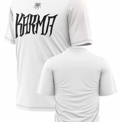 Spiderz Gloves Spiderz "KARMA" Premium T-Shirt - White/Black