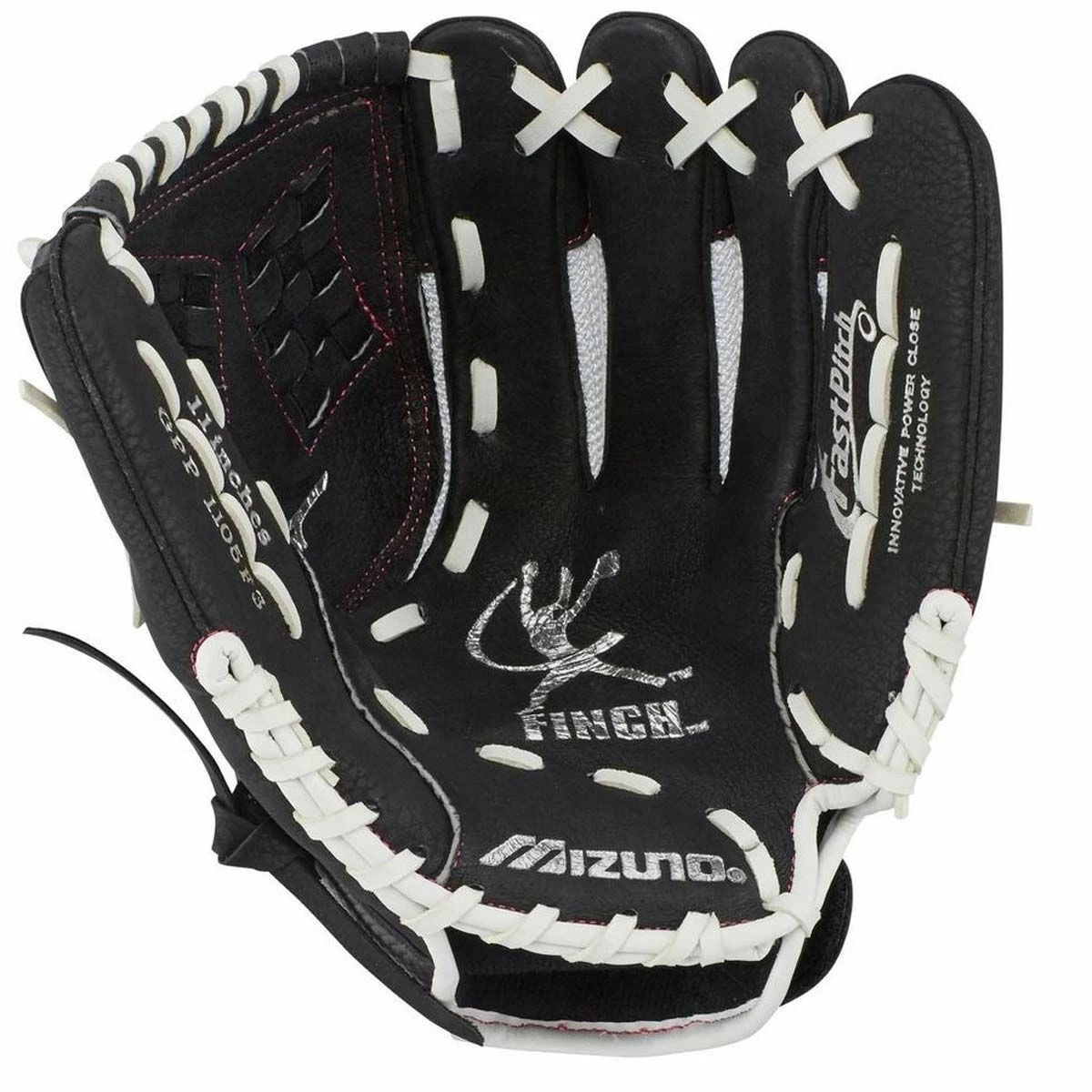 Mizuno 11" Prospect Finch YOUTH Fastpitch Glove, GPP1105F3 - Image 2