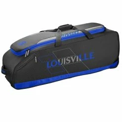 LOUISVILLE SLUGGER Louisville Omaha Rig Wheeled Rig Bag Black