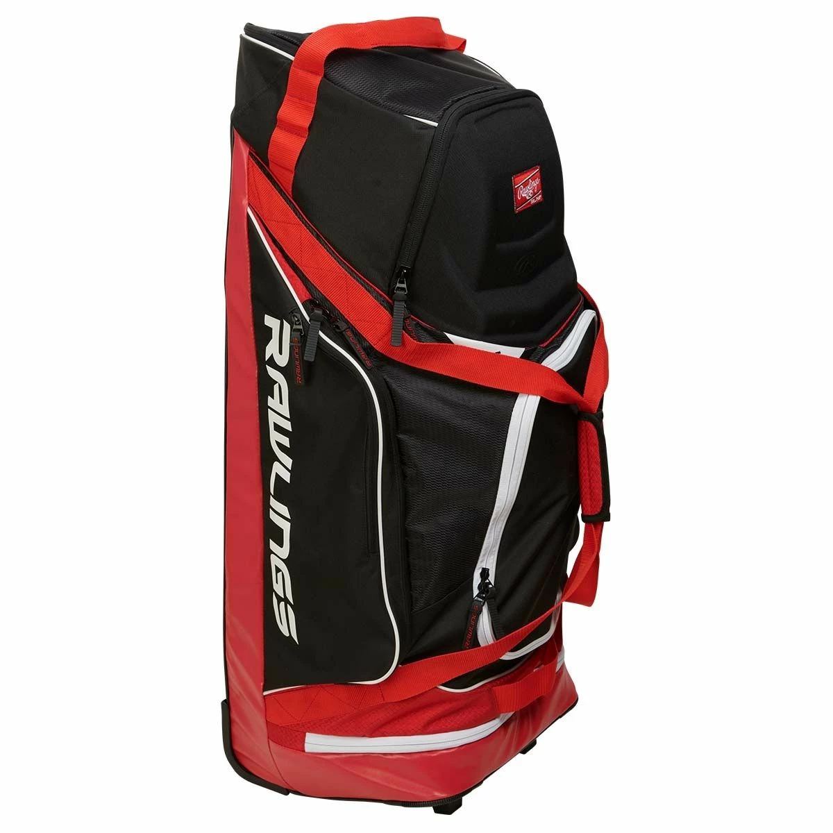 Rawlings R1502 Wheeled Catcher's Equipment Bag Black - Image 3