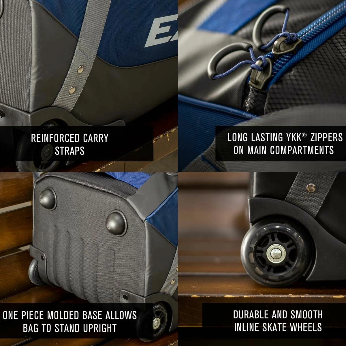 Easton Matrix Wheeled Equipment Bag Black - Image 4