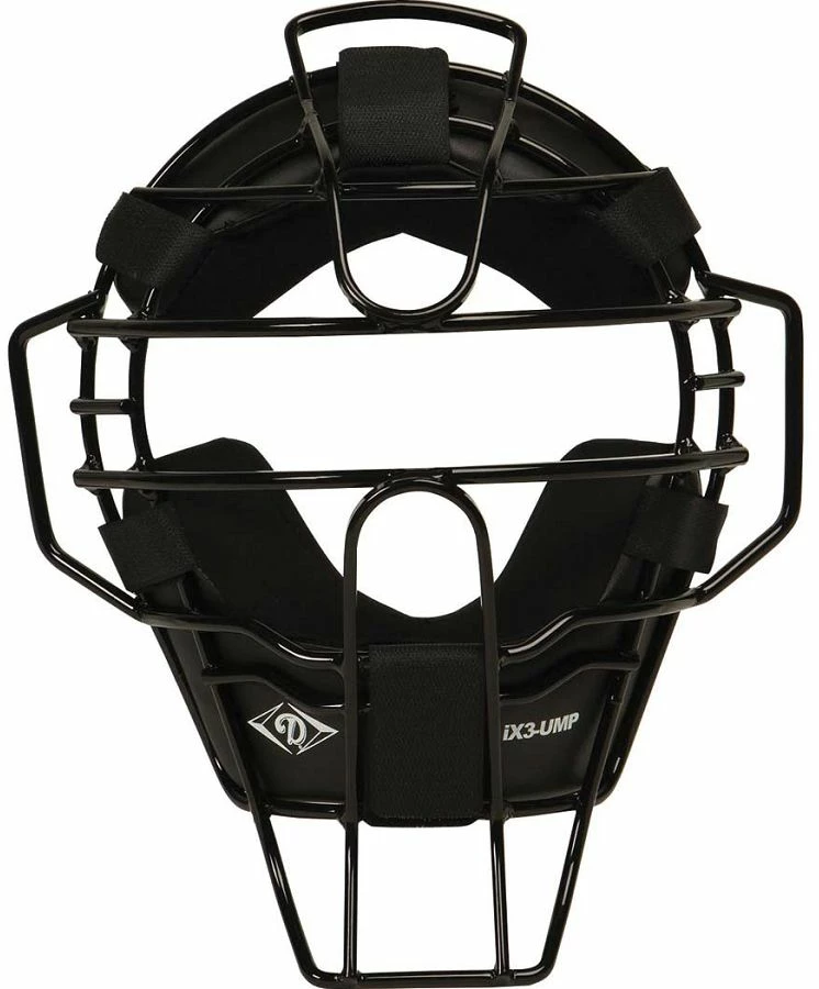 Diamond IX3 Ultra-lite Umpire Faceguard, Black