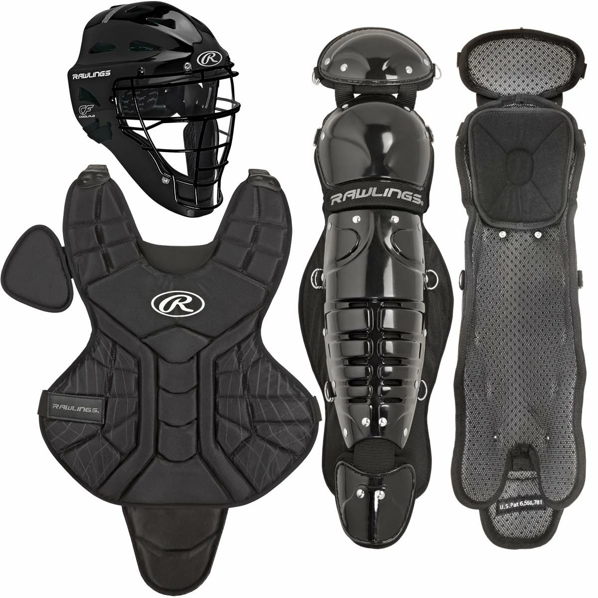 Rawlings Player Series Age 9 & Under Catcher's Set, PLCSJR