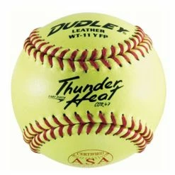 Dudley 11", 4A-531 47/375 ASA Thunder Heat Leather Fastpitch Softball, Dz