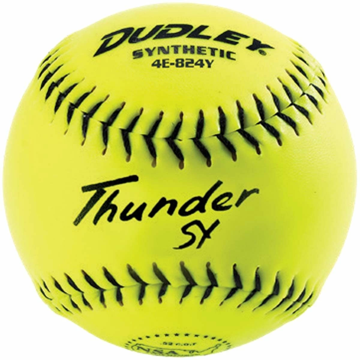 Dudley 12", 4E824Y Thunder SY NSA ICON Synthetic Slowpitch Softballs, Dz