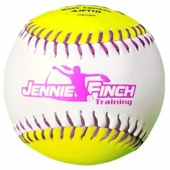 Dudley 10" Jennie Finch Soft Core Training Fastpitch Softballs, Dz
