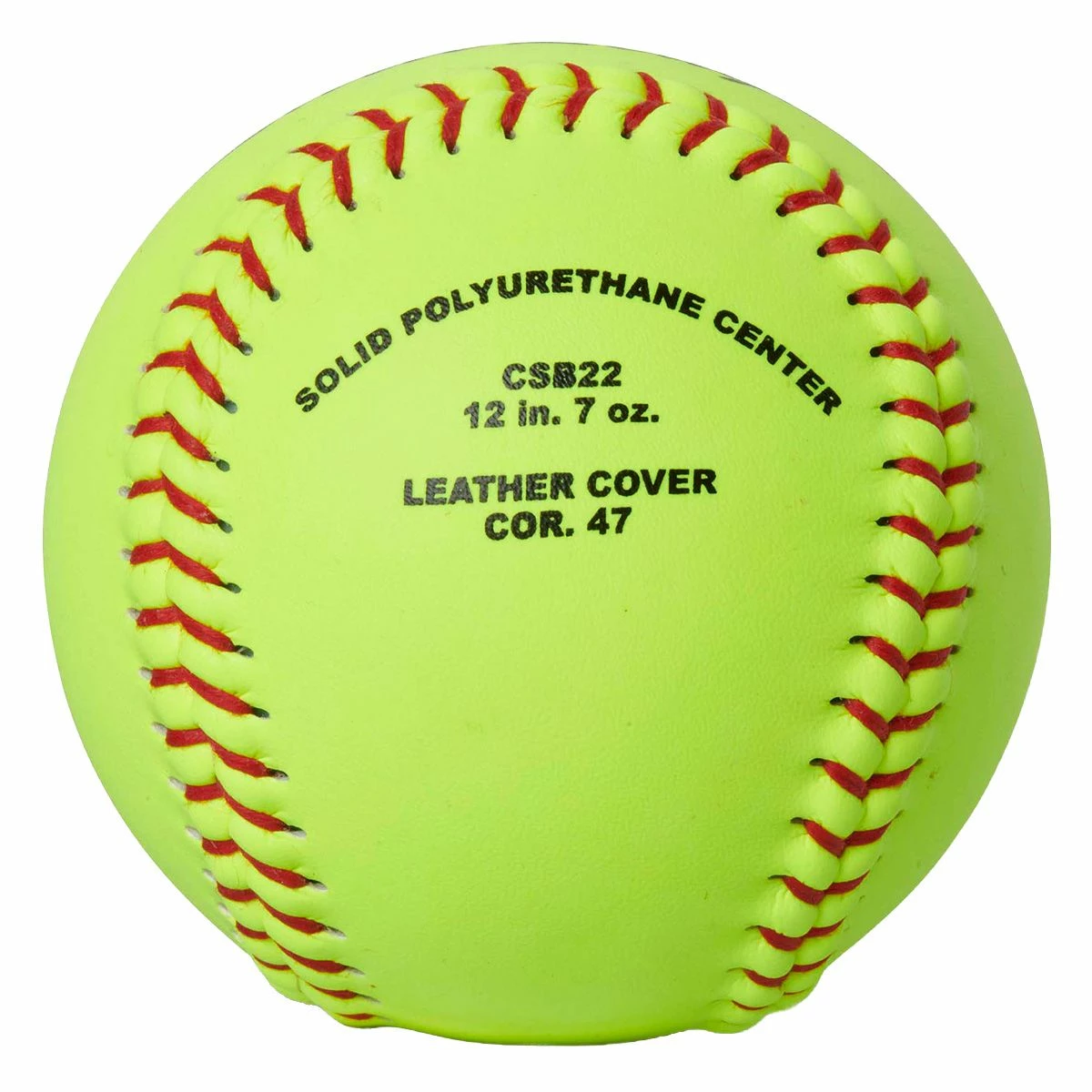 Champro 12" CSB22 47/375 Little League Tournament Leather Fastpitch Softballs - Image 2