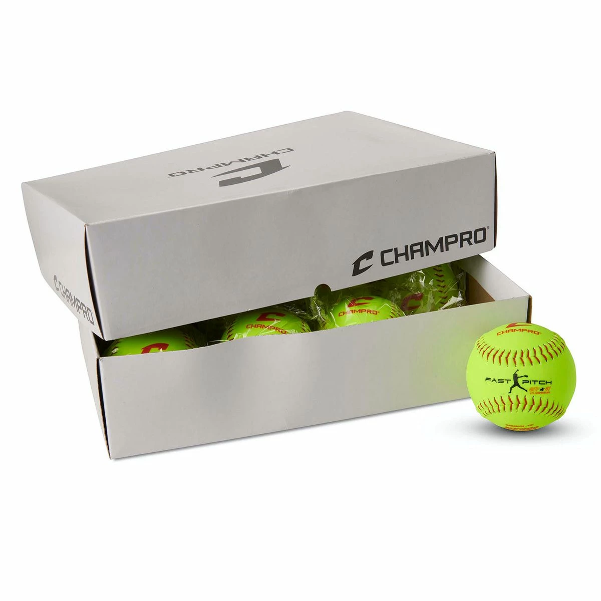 Champro 12” CSB5DYN 47/375 NFHS Durahide Fastpitch Softballs - Image 4