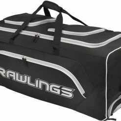 Rawlings Wheeled Catcher's Equipment Bag, 37"x14"x14"