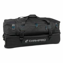 Champro Catcher/Umpire Wheeled Equipment Bag, 36" X 16" X 17"