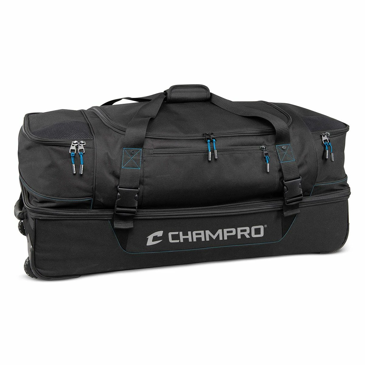 Champro Catcher/Umpire Wheeled Equipment Bag, 36" X 16" X 17"