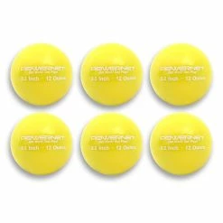 POWERNET 3.2" Weighted Batting/Throwing Training Balls, 6pk