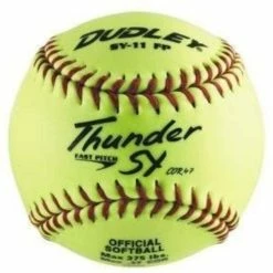 Dudley 11" SY11FP 47/375 Synthetic Fastpitch Softballs, Dz