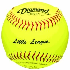 Diamond 12", 12RYSCLL 47/375 Little League Synthetic Fastpitch Softballs, Dz