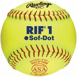 Rawlings 11" ASA RIF Level 1 Synthetic Fastpitch Softballs, SR11RYSA , Dz