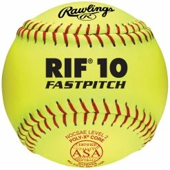 Rawlings 12" ASA RIF Level 10 Synthetic Fastpitch Softballs, R12RYSA , Dz