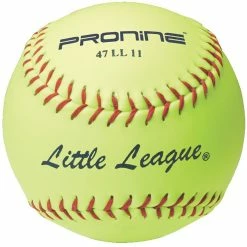 Pro Nine 11", 47 LL11 Official Little League Leather Fastpitch Softball
