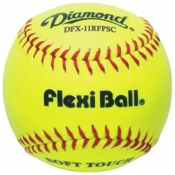 Diamond 11" DFX-11RFPSC Flexi Ball Synthetic Softball, Dz