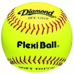 Diamond 12" DFX-12RFP Flexi Ball Leather Softball, Dz
