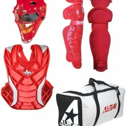 All-Star All Star CKW12.5PS Fastpitch Softball Catcher's Gear Kit, AGE 7-9 Navy