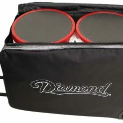 Diamond Wheeled Bucket Bag