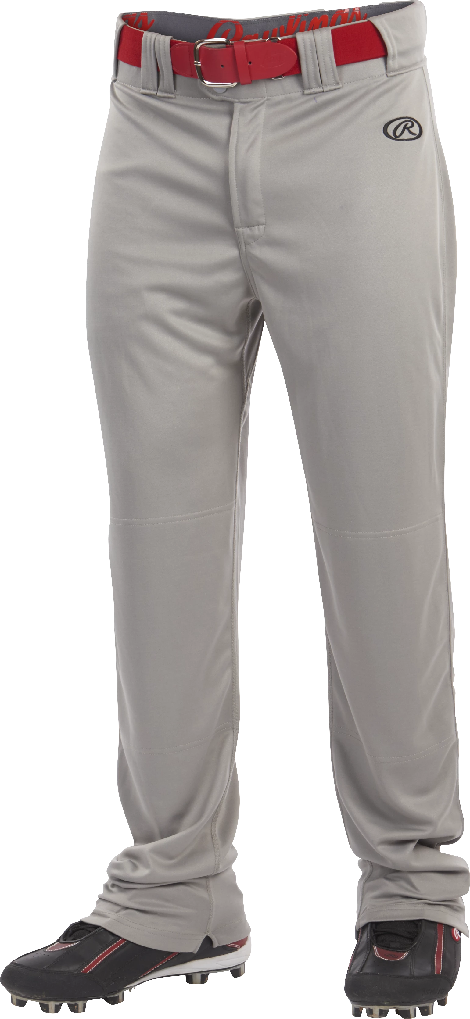 RAWLINGS SPORTING GOODS Rawlings Youth Launch Solid Full-Length Baseball Game Practice Pants (Blue/Gray)